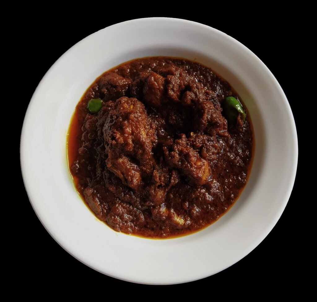 Golbari Chicken Kosha Recipe